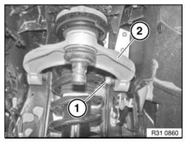 Struts W. Rubber Mounts